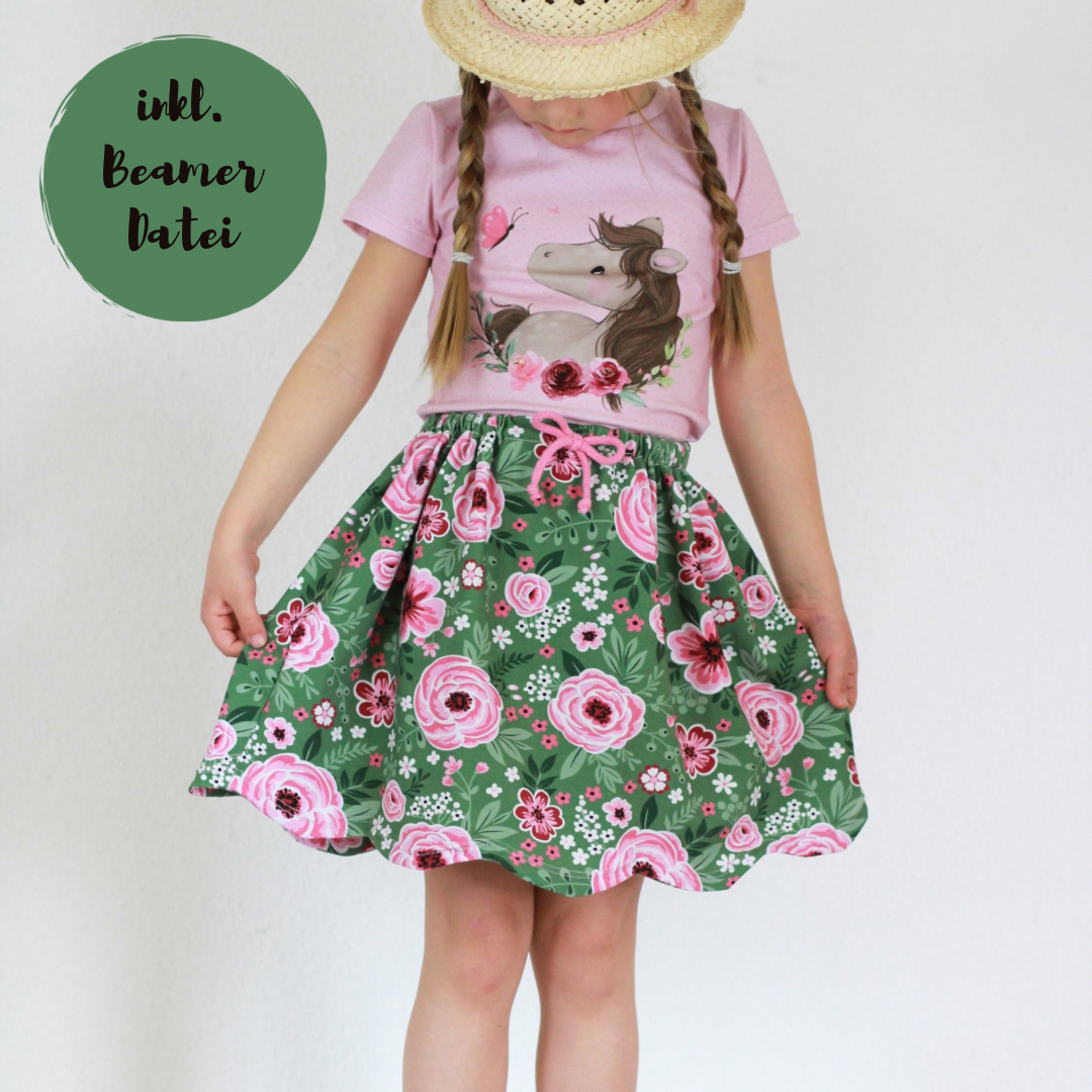 E-Book Schneiderline Curved Skirt Kids inkl. Beamer-Datei