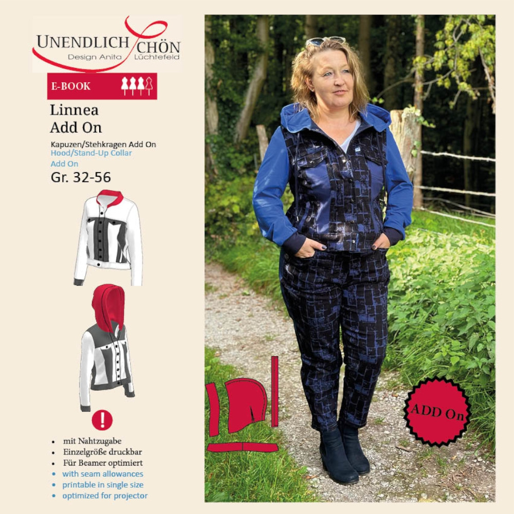 E-Book Unendlich Schön - Jeansjacke Linnea Add on