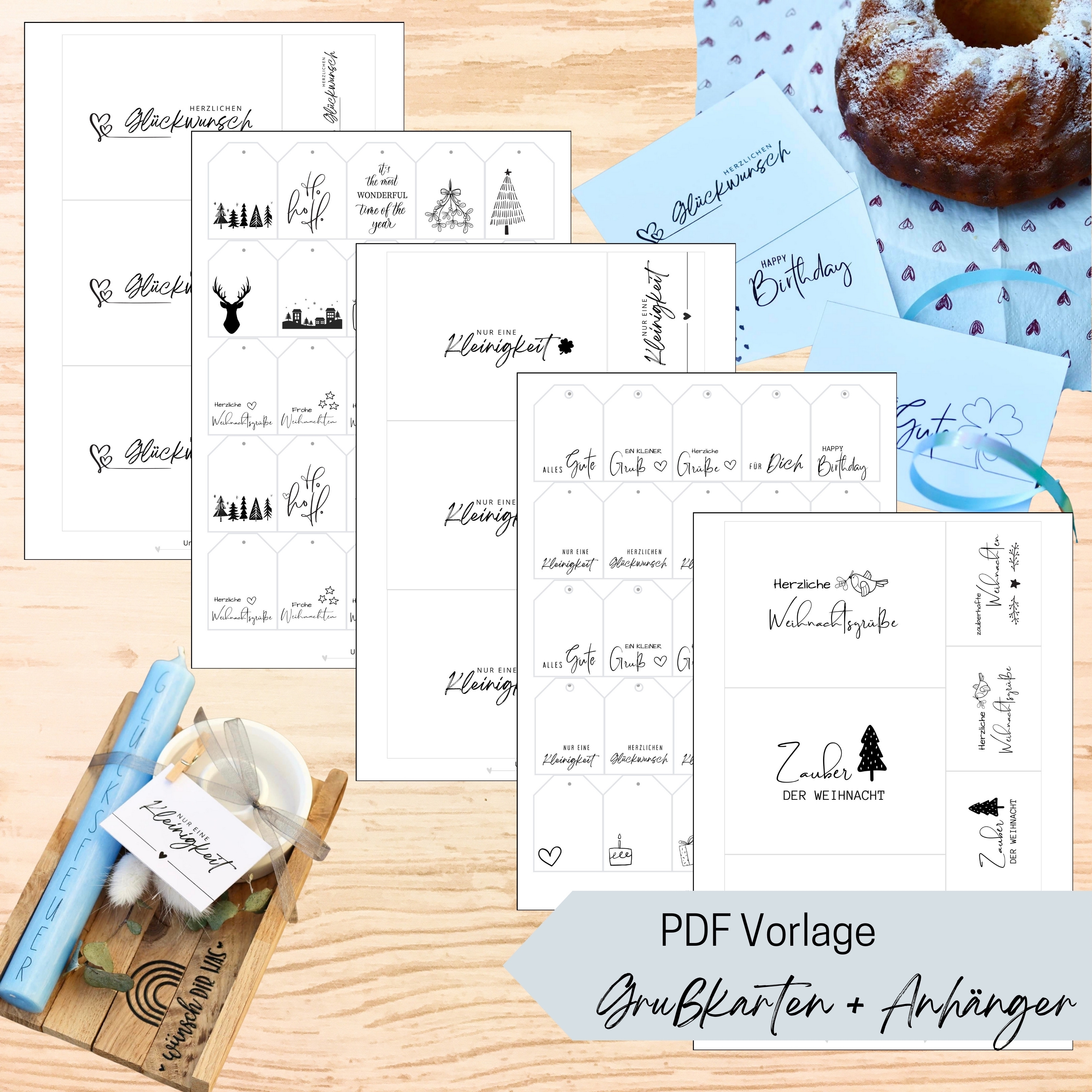 E-Book Unikati Grußkarten / Geschenke-Anhänger