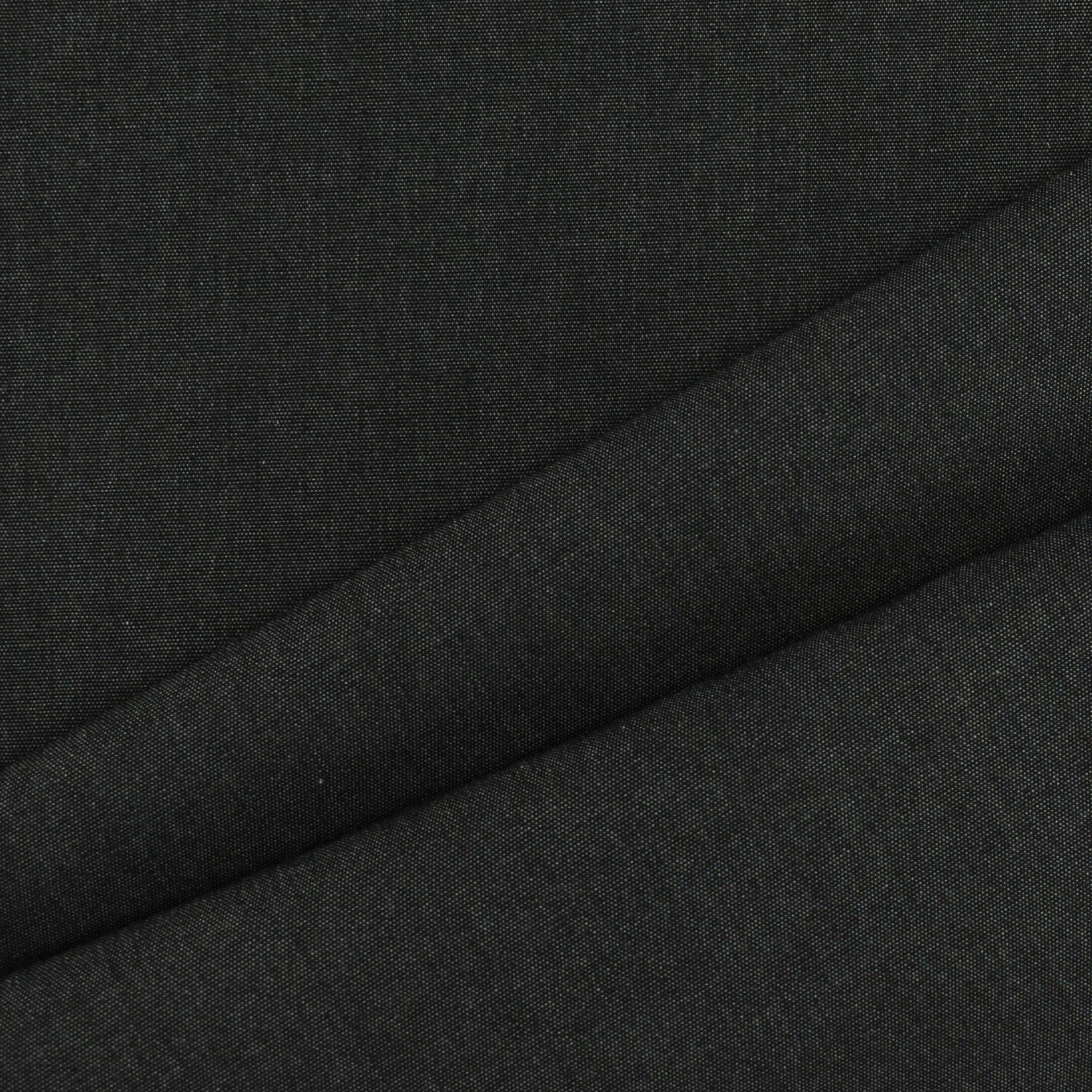 Markisen Outdoorstoff schwarz-meliert, uni 160 cm