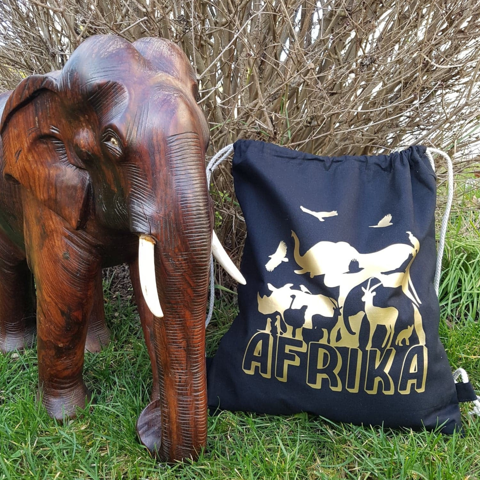 Plotterdatei Daddy2Design Afrika Collage Wimmelbild