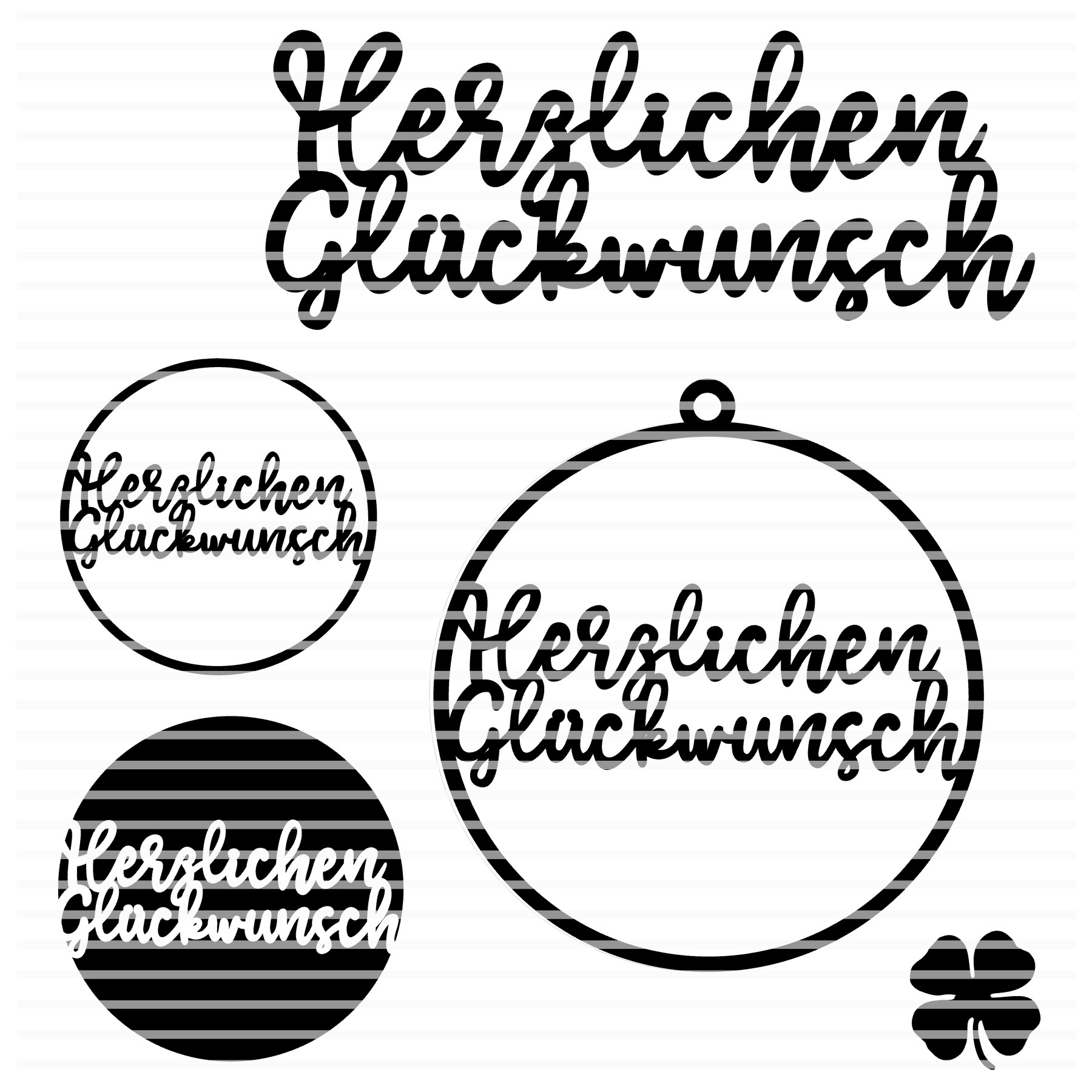 Plotterdatei Löwenjunges Herzlichen Glückwunsch Private Lizenz