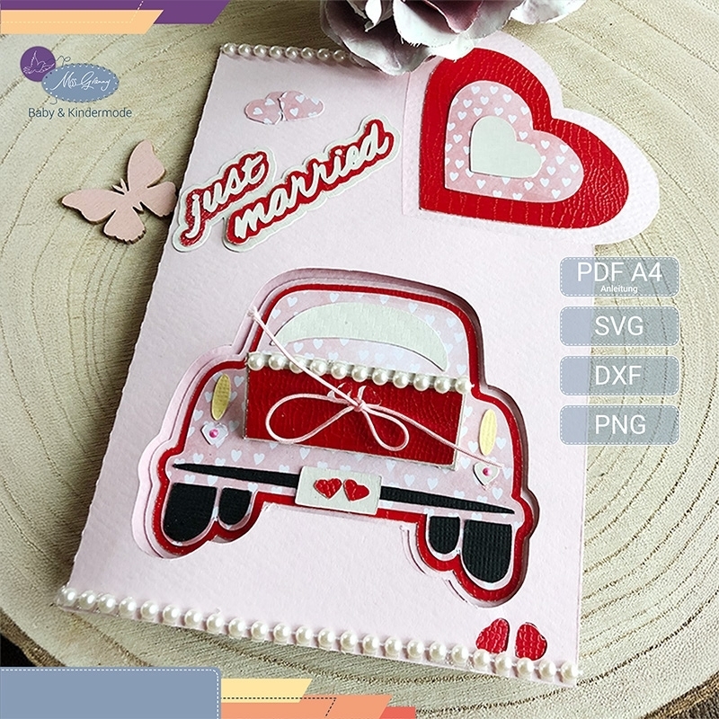 Plotterdatei Miss Granny Karte FLOTTER FLITZER