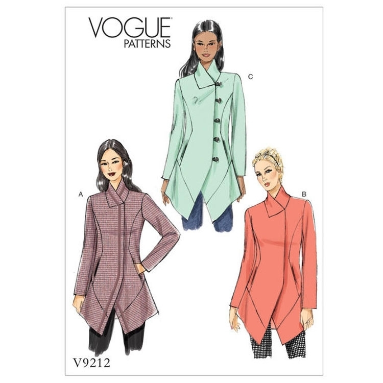 Schnittmuster Vogue 9212 Damenjacke