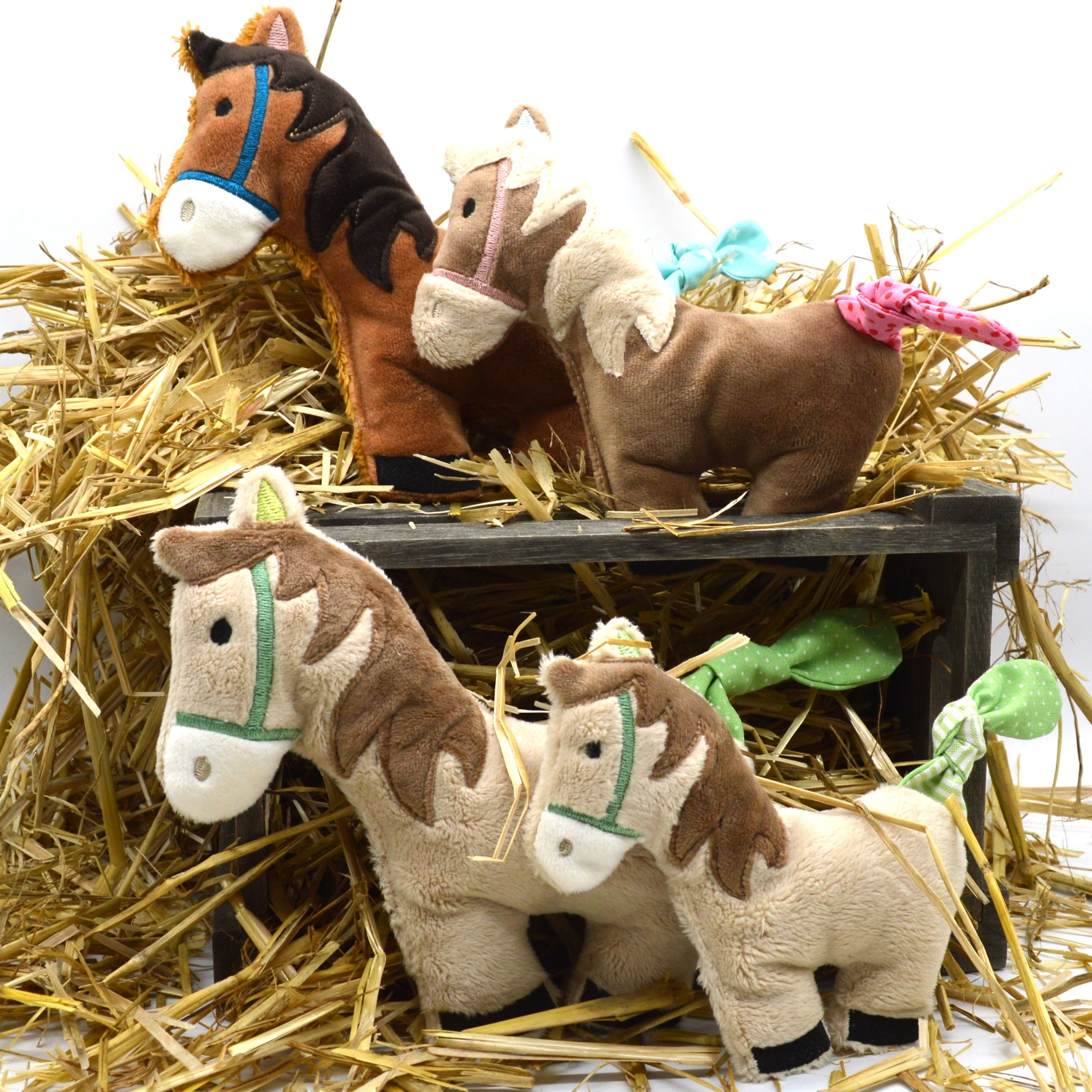 Stickdatei Fadenstark Kuscheltier Pferd