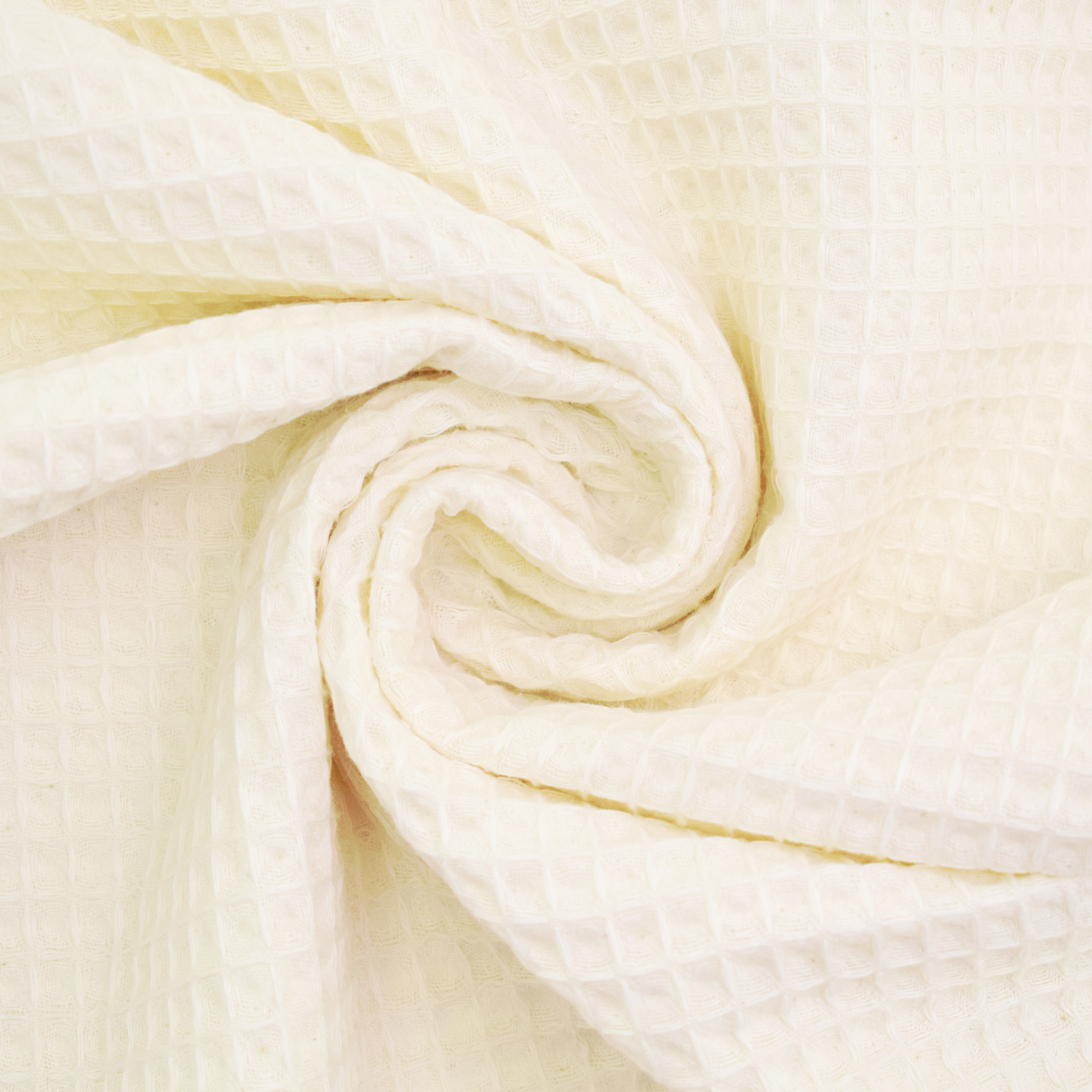 Waffelpiqué Ariana, wollweiß