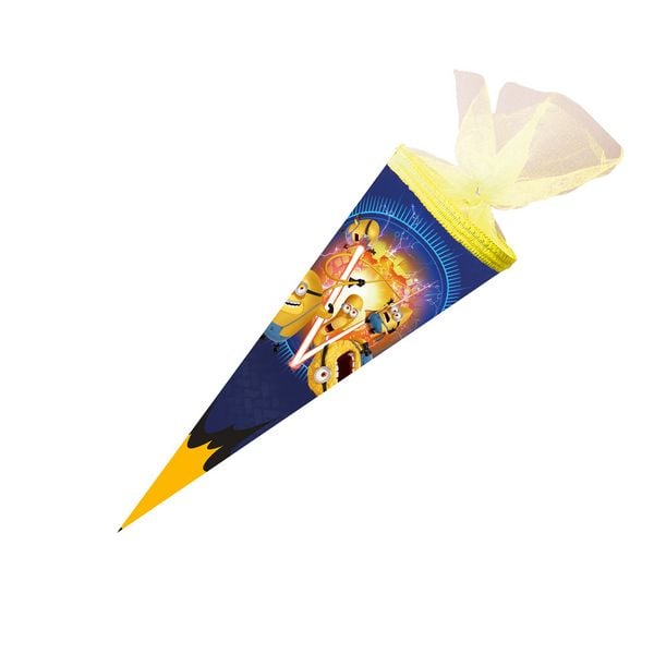 Nestler Schultüte Mega Minions rund mit Tüllverschluss 50cm