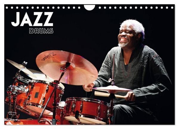 Jazz drums (Calendrier mural 2026 DIN A4 vertical), CALVENDO calendrier mensuel