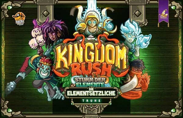 Kingdom Rush: Sturm der Elemente Die Elementsetzliche Truhe - All In Box