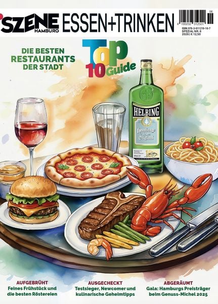 Szene Hamburg Essen + Trinken Top Ten 2025/2026