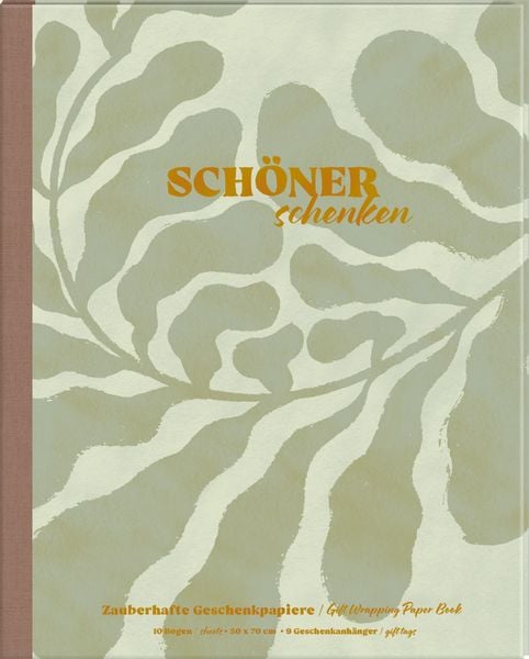 Geschenkpapier-Buch: Schöner schenken - Colours of the Seas.