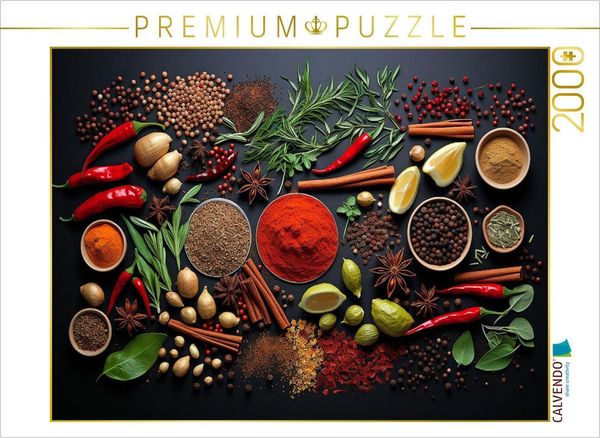 CALVENDO Puzzle Gewürze für die Küche 2000 Teile Lege-Größe 90x67cm Foto-Puzzle für glückliche Stunden