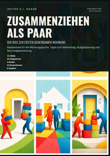 Zusammenziehen als Paar: Der Weg zur ersten gemeinsamen Wohnung