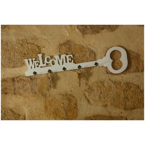 HTI-Living Garderobe Valja Schlüsseloptik Shabby Garderobe Valja Schlüsseloptik Shabby