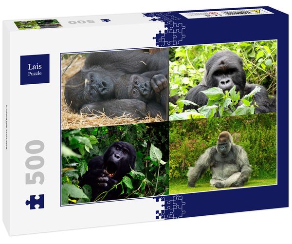 Lais Puzzle Collage Gorilla 500 Teile