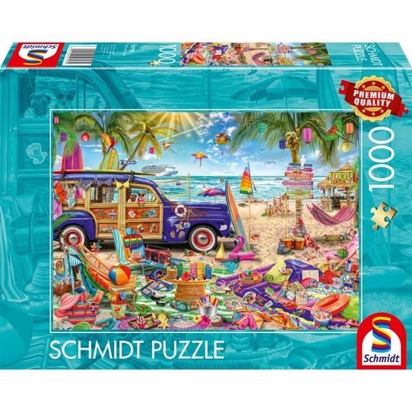Sonnige Auszeit am Strand