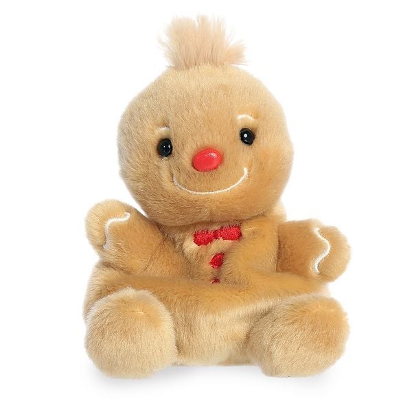 Aurora 99408 - Palm Pals Gino Gingerbread, Lebkuchen-Plüschfigur, ca.13 cm