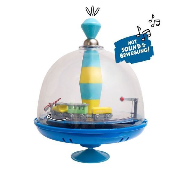 alldoro - Brummkreisel Eisenbahn, interaktiver Kreisel