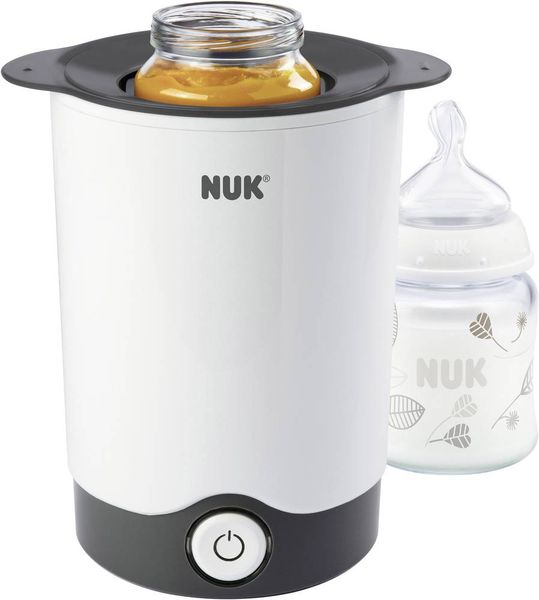 NUK Thermo Express Babykostwärmer Weiß, Schwarz