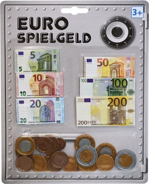 Eurocash Scheine und Münzen