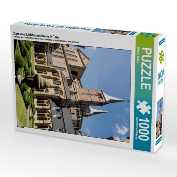 CALVENDO Puzzle Dom und Liebfrauenkirche in Trier 1000 Teile Lege-Größe 64x48cm Foto-Puzzle für glückliche Stunden