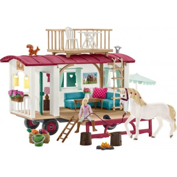 schleich® Horse Club Wohnwagen für geheime Club-Treffen