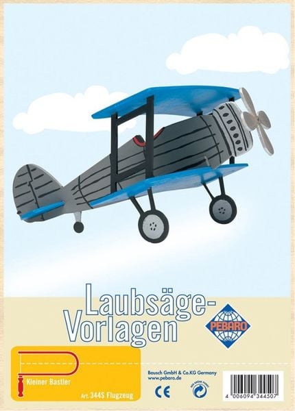 Laubsägev. Flugzeug