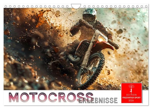 Motocross Erlebnisse (Wandkalender 2026 DIN A4 quer), CALVENDO Monatskalender