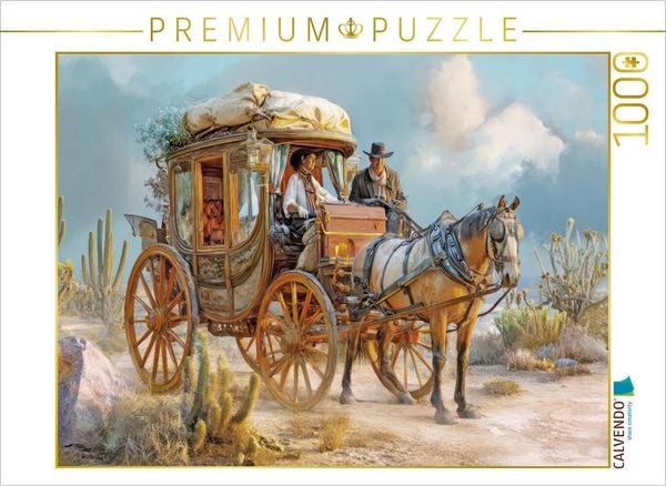 CALVENDO Puzzle Der Wilde Westen 1000 Teile Lege-Größe 64x48cm Foto-Puzzle für glückliche Stunden