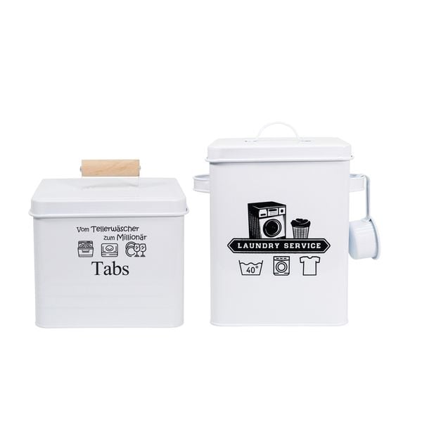 HTI-Living Aufbewahrungsboxen für Geschirrspültabs und Waschmittel