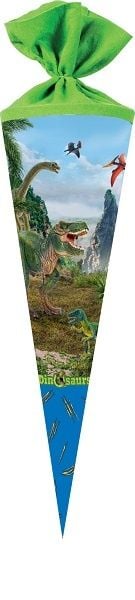 Nestler Schultüte schleich Dinosaurs 2 rund mit Tüllverschluss 70cm