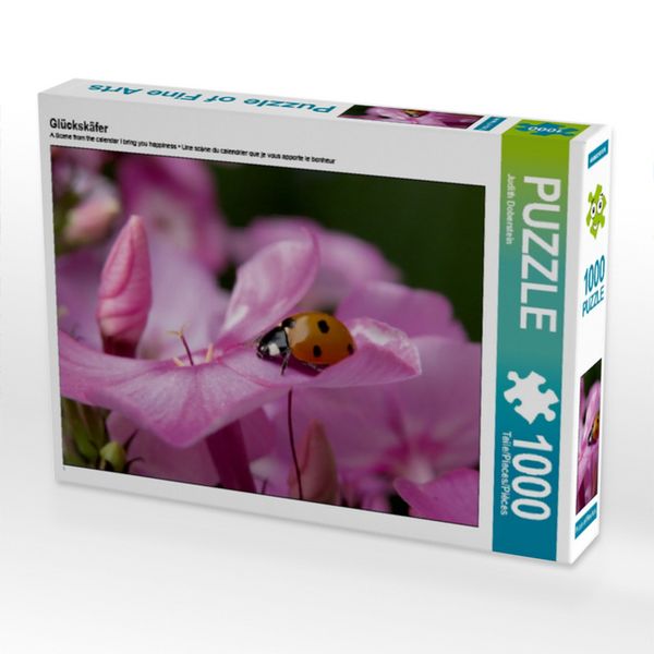 CALVENDO Puzzle Glückskäfer 1000 Teile Lege-Größe 64x48cm Foto-Puzzle für glückliche Stunden