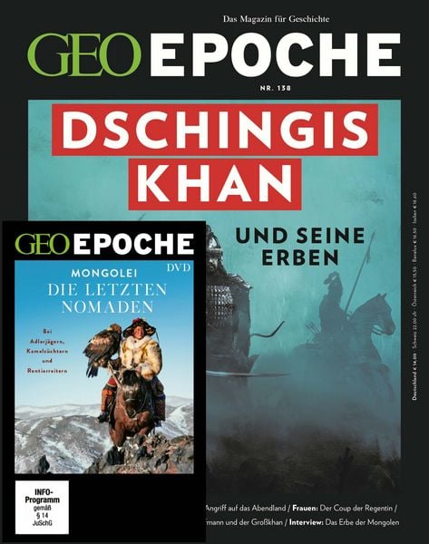 GEO Epoche (mit DVD) / GEO Epoche / GEO Epoche DVD 138/2026 - Dschingis Khan und seine Erben