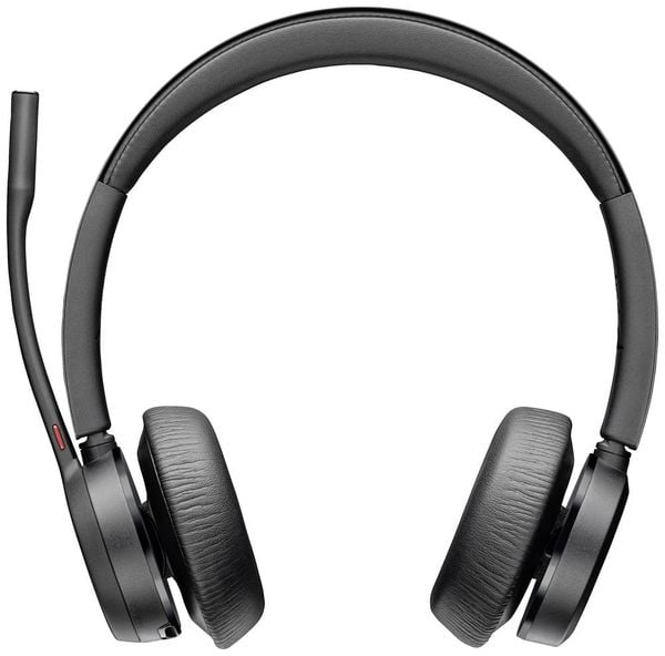 HP Poly Voyager 4320 USB-C Headset +BT700 Dongle On Ear Headset Bluetooth® Stereo Schwarz Noise Cancelling Computer