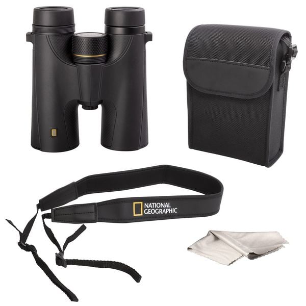 Bresser 12364 - NATIONAL GEOGRAPHIC Fernglas Explorer 8x42, mit Tasche