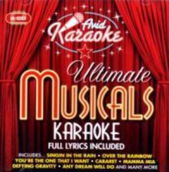 Karaoke: Ultimate Musicals Karaoke (CD)