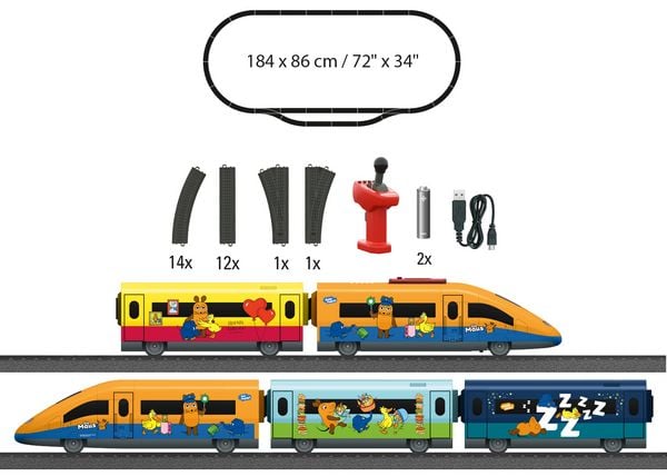 Märklin 29381 - H0 Märklin my world - Startpackung Mauszug für Kinder ab 3 Jah