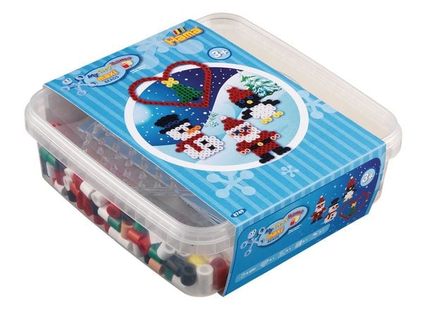 Hama Bügelperlen maxi Box Weihnachten 600 Stück Box