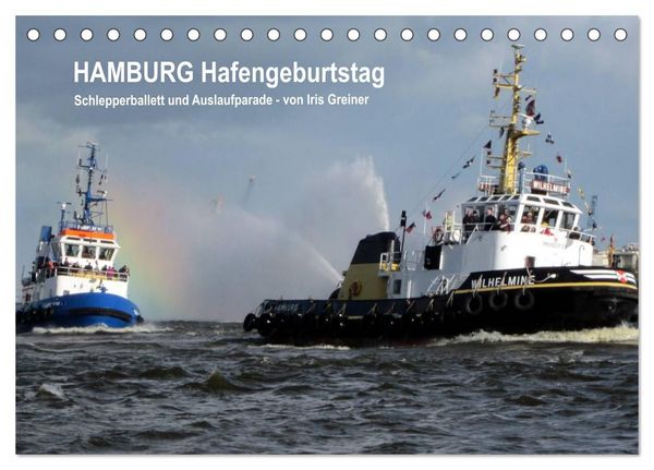Hamburg Hafengeburtstag (Tischkalender 2027 DIN A5 quer), CALVENDO Monatskalender