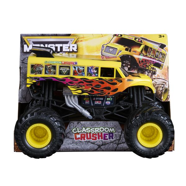 Monster Jam, Classroom Crusher Monster Truck im Maßstab 1:24