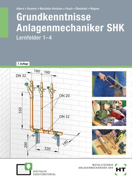 EBook inside: Buch und eBook Grundkenntnisse Anlagenmechaniker SHK