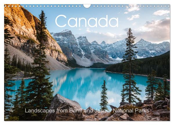 Canada - Landscapes from Banff and Jasper National parks (Wall Calendar 2026 DIN A3 landscape), CALVENDO 12 Month Wall Calendar