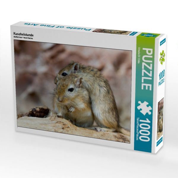 CALVENDO Puzzle Kuschelstunde 1000 Teile Lege-Größe 64x48cm Foto-Puzzle für glückliche Stunden