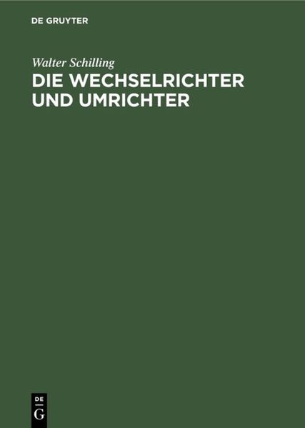 Die Wechselrichter und Umrichter