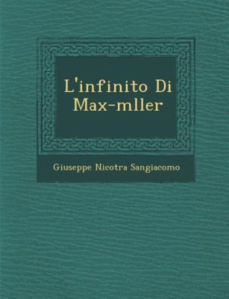 L'infinito Di Max-m�ller