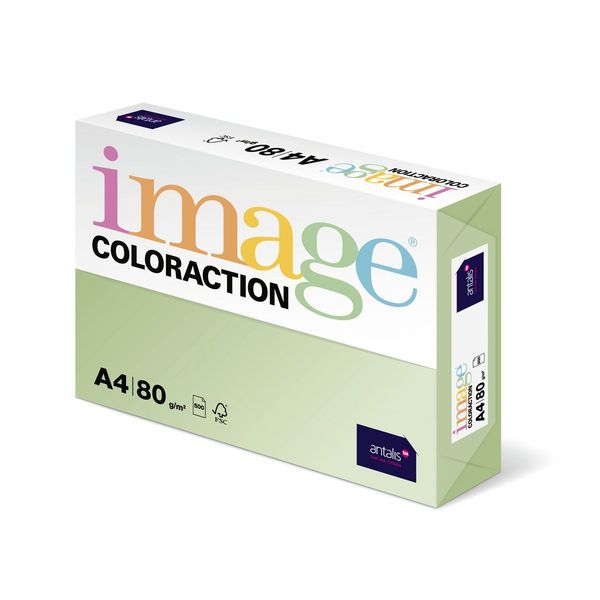 Kopierpapier image COLORACTION 80g/m² hellgrün DIN A4 500 Blatt