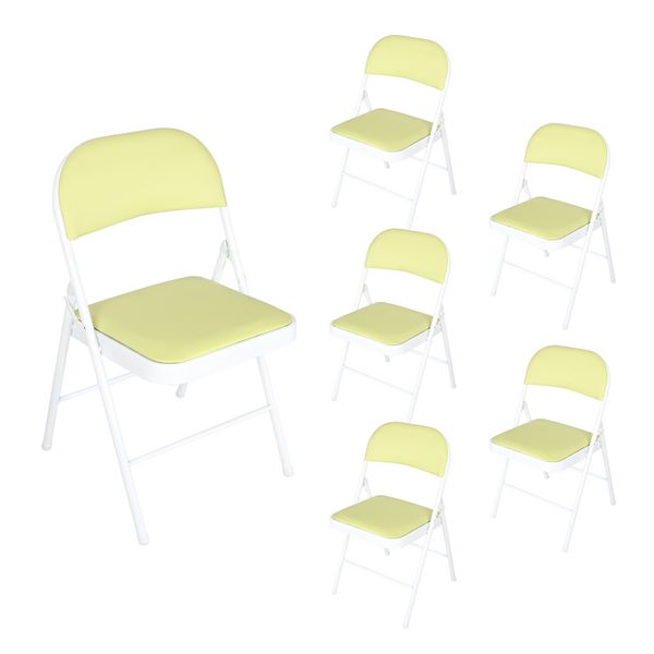 HTI-Living Klappstuhl Wedigo PVC Grün 6er Set Klappstuhl Wedigo PVC Grün 6er Set