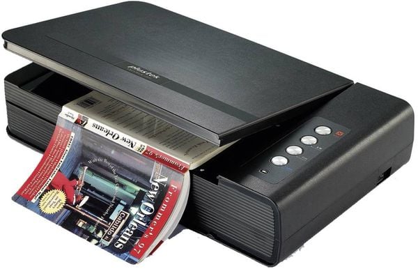 Plustek OpticBook 4800 Buchscanner A4 1200 x 1200 dpi USB Bücher, Dokumente, Fotos, Visitenkarten