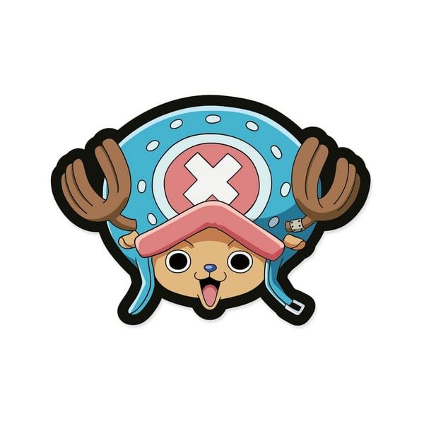 One Piece Chopper Konturenkissen