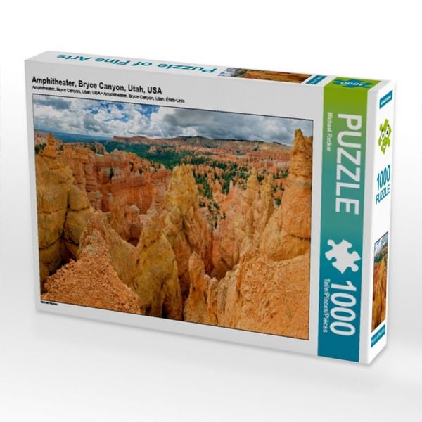 CALVENDO Puzzle Amphitheater, Bryce Canyon, Utah, USA 1000 Teile Puzzle quer 1000 Teile Lege-Größe 64 × 48 cm Foto-Puzzle für glückliche Stunden